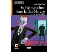Double Assassinat Dans La Rue Morgue. Livre (+CD): Double assassinat dans la Rue Morgue et La lettre volee (Lire et s'entraîner) - 9788853007599