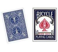 Double Back Bicycle Cards Blue / Blue Magic Tricks by Murphy's