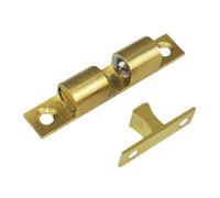 Double Ball Tension Roller Catch Latch | Furniture Door Ball Latch | Cabinet Do-or Catch Closet Do-or Hardware Copper Bead Buckle For Furniture Cabinet Closet Door Bookshelf
