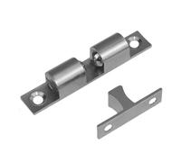 Double Ball Tension Roller Catch Latch | Furniture Door Ball Latch | Cabinet Do-or Catch Closet Do-or Hardware Copper Bead Buckle For Furniture Cabinet Closet Door Bookshelf