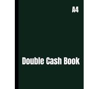 Double Cash Book A4 ,Account Books for Small Business: Double Entry Account Ledger Logbook for Small Business and Personal Finance