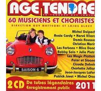 Double CD Âge Tendre Tubes Légendaires Tournée 2011"