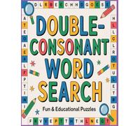 Double Consonant Word Search for Adults: 1,000 Hard Vocabulary Words to Challenge Your Mind: A Unique Word Search Book Featuring Difficult Double-Consonant Words for Brain Training, Focus, and Fun