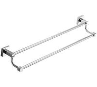 Double Copper Bath Towel Holder/Mounting Bore/Double Pole/Plating Towel Rack/in Various Sizes Tower Hanger/40Cm