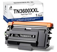 DOUBLE D Cartucho de tóner TN3600XXL, 11000 páginas, repuesto para tóner Brother TN3600 TN3600XL TN3600XXL TN-3600 para Brother HL-L5210DN HL-L5210DW HL-L5215DN HL-L6410DN HL-L6415DN HL-L62115DN 0DW