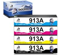 DOUBLE D Cartuchos de tinta 913A, no afectados por la actualización, para cartucho HP 913 Ink 913A compatible con HP PageWide MFP 377dw 352dw PageWide Pro 477dw 452dw p57750dw 452dn 552dw 577dw 577z