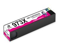 DOUBLE D Cartuchos de Tinta Magenta 973X,No Afectados por la Actualización, para HP 973X F6T82AE 973 Tinta Compatible con HP PageWide Pro 452dw 452dw 452dn 477dw 477dw 477dn 552dw 577dw 577z