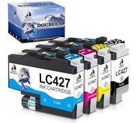 DOUBLE D LC427 Cartuchos de Tinta Compatible para Brother LC427 LC427XL Tinta LC 427 LC427 XL Tinta Reemplazo para Brother MFC-J6955DW MFC-J5955DW MFC-J6957DW MFC-J6959DW HL-J6010DW Impresoras
