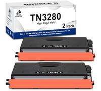 DOUBLE D TN3280 Cartucho de Tóner Compatible para Brother TN-3280 Tóner | para Cartucho Tóner Brother TN3280 Negro Reemplazo para Brother DCP-8080DN DCP-8085DN HL-5350DN HL-5340D MFC-8380DN HL-5370DW