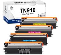DOUBLE D TN910 Cartucho de Tóner Compatible para Brother TN-910 Tóner | para Cartucho de Tóner Brother TN910 Reemplazo para Brother HL-L9310CDW HL-L9310CDWT HL-L9310CDWTT MFC-L9570CDW MFC-L9570CDWT