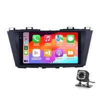 Double DIN Touchscreen Car Stereo for Mazda 5 (2010-2015) - DVD Player, GPS Navigation, Wireless CarPlay & Android Auto, Split Screen, Bluetooth Connectivity