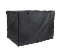 Double Door Dog Crate Cover - Waterproof Kennel Enclosure, Breathable Vent Design, Easy Install Hook System, Reinforced Stitching Build | Cage Cover, Noise Reduction, Travel Protection