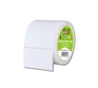 Double Dragon, 1000 etiquetas térmicas directas, 89 mm x 36 mm, revestimiento premium, autoadhesivas blancas, para impresoras Zebra, MUNBYN, Toshiba, Citizen, Eltron y más