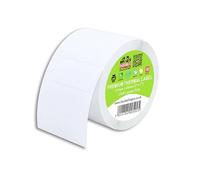 Double Dragon, 2,000 Etiquetas Térmicas Directas, 51mm x 25mm | Pegatinas Premium Recubiertas, Autoadhesivas | Compatibles con Impresoras Zebra, MUNBYN, Toshiba, Citizen, Eltron