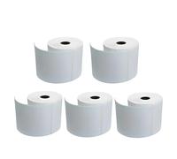 Double Dragon 5 Rollos de Etiquetas Térmicas Directas Premium 100x150mm (4” x 6”), Autoadhesivas, Compatibles con Zebra, MUNBYN, TSC, Toshiba, Citizen, Impresoras GK420d