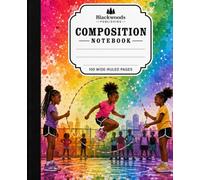 Double Dutch Composition Notebook for Girls: 100 Wide Ruled Pages | Blackwoods Publishing | Back to School Notebook for Elementary School Students