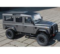 Double E FM 101 Crawler 4WD RTR RC Land Rover Defender 1:8 Gris NUEVO