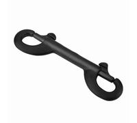 Double Ended Bolt Snap Hooks, Swivel Eye Snap Hook Metal Chain Clips Marine Grade Double End Scuba Diving Clips for Scuba Diving, Flag Pole Rope (C)