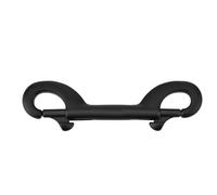 Double Ended Bolt Snap Hooks, Swivel Eye Snap Hook Metal Chain Clips Marine Grade Double End Scuba Diving Clips for Scuba Diving, Flag Pole Rope (A)