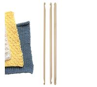 Double Ended Crochet Hooks Set - 2-Sided Knitting Needles For Seamless Hats, Sweaters & Amigurumi | Ergonomic Weave Craft Hooks For Yarn, Ideal For & Loop Techniques, All Skill Levels