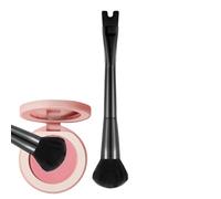 Double Ended Nose Contour Brush with U Shape Head, 2 in 1 Blush Sculpting Tool for Defining and Blending, Professional Cosmetic Makeup Brush for Beginners and Experts, Face Shaping Beauty Essential