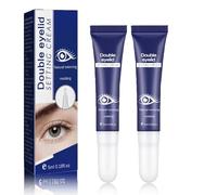 Double Eyelid Defining Cream - Crema de elevación de párpados para agrandar los ojos, permanente, invisible para dar forma a los párpados (2P, 10 ml)