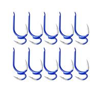 Double Fishing Hooks 10 Pieces - - Anti-Escape Open Shank Fishing Tackle |