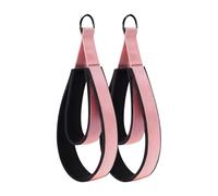 Double Fitness Straps - Pilates Reformer Handles, Extension Straps with Double Ring Design, Exercise Gear with Padded Grip, Heavy Duty Exercise Accessory, for Stretching Routine Physical Routine