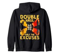 Double Haul Half The Excuses Sudadera con Capucha