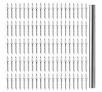 Double Head Skirting Nails - 100Pcs Carbon Steel Baseboard Nail Jig