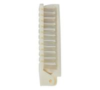Double-Headed Portable Hair Brush, Foldable Hair Comb for Men, Fine Tooth Makeup Comb, Anti-Static, Styling Tool for Outing Date, Holiday, 7.87 Inches, 0.02kg
