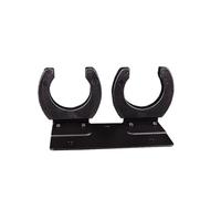 (double hook) Metal KTV Mic Stand Holder Feature Single/Double Hook Designing for Enhances Stability and Durability In Music Venues