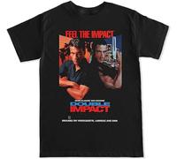 Double Impact Van Damme 1990S 90S Movie Funny Retro Film Mens T Shirt Black Size XXL