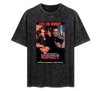 Double Impact Van Damme 1990S 90S Movie Funny Retro Film Men's T-Shirt Unisex White Men Tees XXL