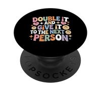 Double It and Give It To The Next Person Internet Trend - PopSockets PopGrip Adhesivo