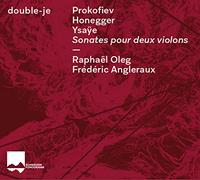 Double-Je - Sonates pour deux violons / Raphaël Oleg & Frédéric Angleraux