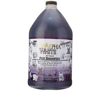Double K Doble K Alpha White - Champú para Mascota Especial para Pelaje Blanco, 3,8 litros
