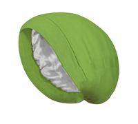 Double Layer Sleeping Cap Sets Head Cap Women Chemioherapy Caps Europe and The States Hot Men's Elastic Wrap Headcap Capnet Running Mujer Invierno, verde, Talla única