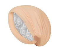 Double Layer Sleeping Cap Sets Head Cap Women Chemioherapy Caps Europe and The States Hot Men's Elastic Wrap Headcap Capnet Running Mujer Invierno, caqui, Talla única