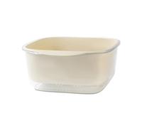 Double Layer Vegetable Washing Basket | Drain & Wash Fruits/Veggies Separately | Plastic Colander Bowl Set for Kitchen