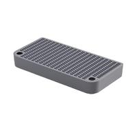 Double Layered Litter Box Step, Trapping Ramp with Filter Function, Waterproof Pedal for Kittens, Bunnies, and Small Pets, Convenient Home Toilet Accessory for Clean Floors