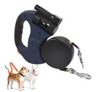 Double Lead For - Ergonomic Padded Handle With Non-Slip Foldable Design | Outdoor Dog Leash For Camping, Walking, Beach, Hiking, Running And Ground Activities