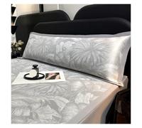 Double Long Pillowcase Summer Cool Ice Silk Available In Sizes of 48x100/48x120/48x150/48x180cm(Mijing-hui,48x120cm 1pcs)