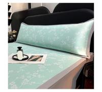 Double Long Pillowcase Summer Cool Ice Silk Available In Sizes of 48x100/48x120/48x150/48x180cm(Qiangweimeigui-LV,48x100cm 1pcs)