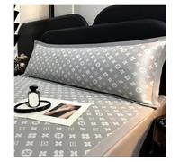 Double Long Pillowcase Summer Cool Ice Silk Available In Sizes of 48x100/48x120/48x150/48x180cm(Qingshe-hui,48x180cm 1pcs)