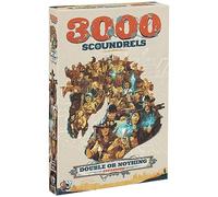 3000 Scoundrels: Double or Nothing Board Game Expansion - Mejora tus juegos con nuevas mecánicas y estrategias! Juego familiar, a partir de 12 años, 2-4 jugadores, tiempo de juego de 60 a 90 minutos,