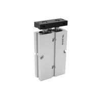 Double Rod TN Type Pneumatic Cylinder Air Bore 10mm 16mm 20mm 25mm 32 Small Aluminum Alloy Stroke 30 35 40 45 50 60 70 75mm(Stroke 70mm,TN32 (Bore 32))