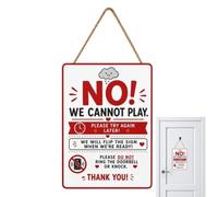 Double Sided Door Sign, Quiet Time Notice Board, Summer Hanging Door Sign with Simple Messaging System Design Structure, Decorative Plate with Stable Display Build for Indoor Outdoor Home Accessory