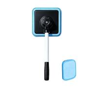 Double-sided Magnetic CarWindshield Cleaner,Window Cleaner,Extension Handle | Car Glass Cleaner,Deep Cleansing,Soft,Washable & Reusable,Streak-Free