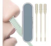 Double Sided Nose Hair Knife, Nose Hair Knife, Nose Hair Knife Trimmer,nose Hair Gadget,manual Nose Hair Trimmer, 2-in-1 360 Degree Rotating Face Hair Trimming Tool for Men Women-Yellow